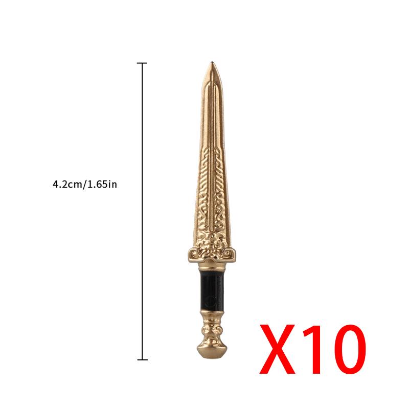 MOC Medieval Weapon Accessories for Building Blocks - Sword Shield Bow Axe Hammer Spear Gun Set