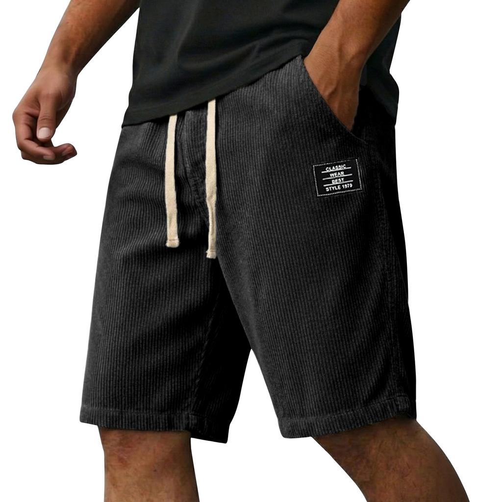 Pantaloncini Casual Estivi da Uomo Moda Uomo Pantaloncini Sportivi Testurizzati