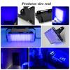 LED UV-Flutlicht 395nm 400nm 50W 100W 150W LED Bühnen-Schwarzlicht 220V Wasserdichte Ultraviolette Fluoreszierende Party-Bühnen-Hintergrundbeleuchtung