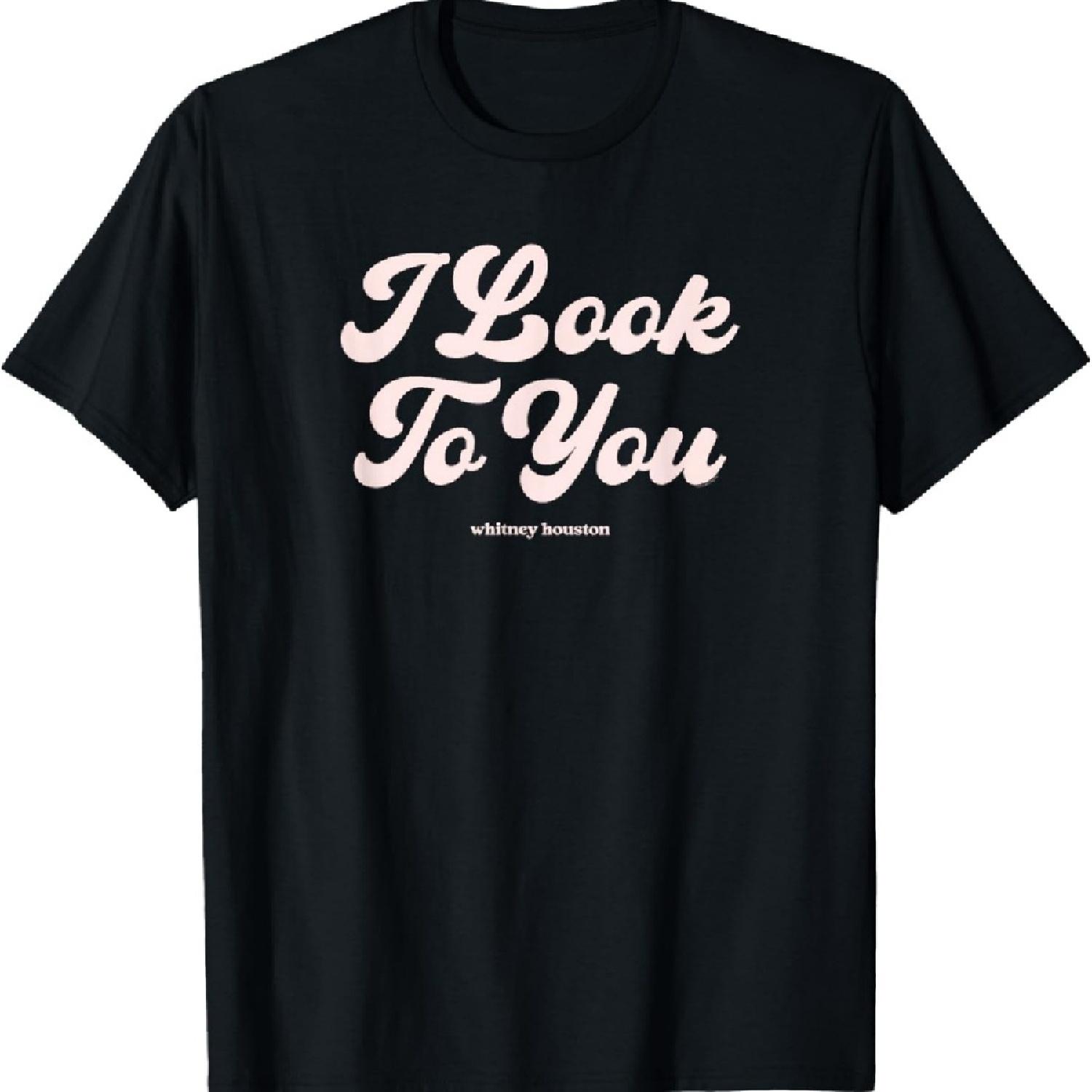 

I Look To You T-Shirt XXXXXL чёрный