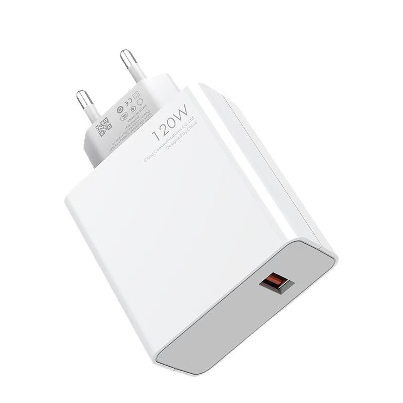 Cargador Rápido de 33W/67W/90W/120W Compatible con la Serie Xiaomi, Adaptador de Carga Super Flash con Cable USB-C, Certificado de Seguridad 3C+