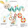 Car Seat Toy for Baby Infant Spiral Plush Toys Stroller Toys Hanging Crib Activity Toy Bed Stroller Rattle for Newborns Gifts