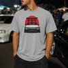 Camiseta JDM Drift, Camiseta Retro de Coche Deportivo Japonés, Portón Torii del Sol Naciente Regalo para Chico de Coches para Él, Regalo Leyenda del Drift de los 80