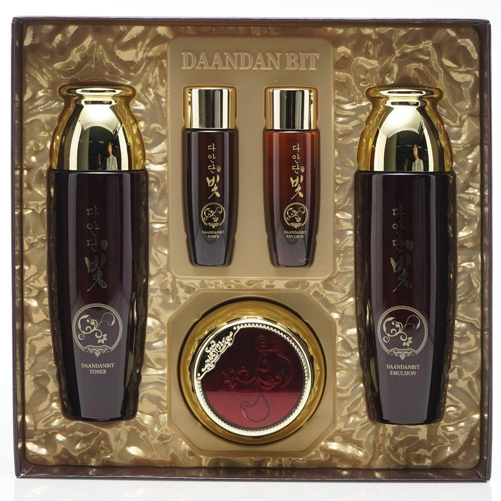 Daandanbit KCJCYDQC Женский базовый набор косметики со стволовыми клетками и муцином улитки, 3 предмета