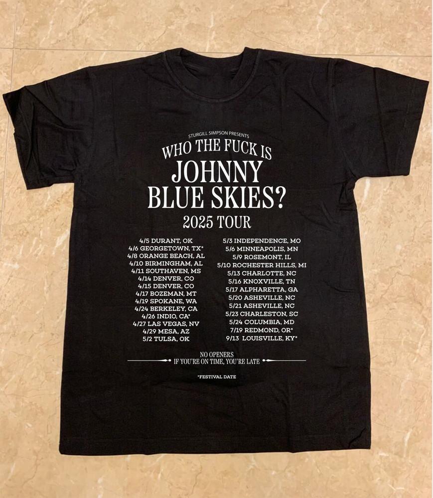 Sturgill Simpson Tour 2025 Collection Gift For Fan S to 5XL Tshirt QT53 Unisex T-Shirt XXXL