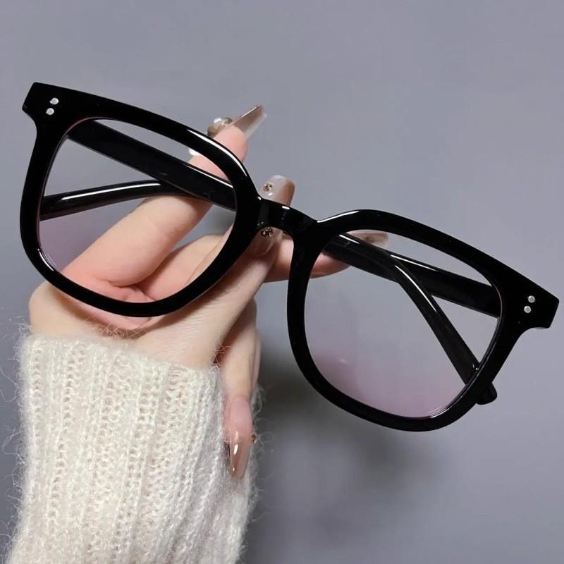 Plain Eyeglasses Transparent Blue Light Glasses Anti Blue Light Eyewear Retro Blocking Glasses For Eyewear For Daily Use Office