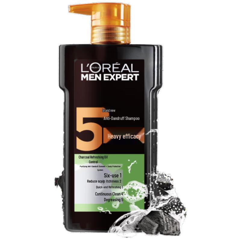 

L Oréal Men Expert Charcoal Oil Control Anti-Dandruff Shampoo