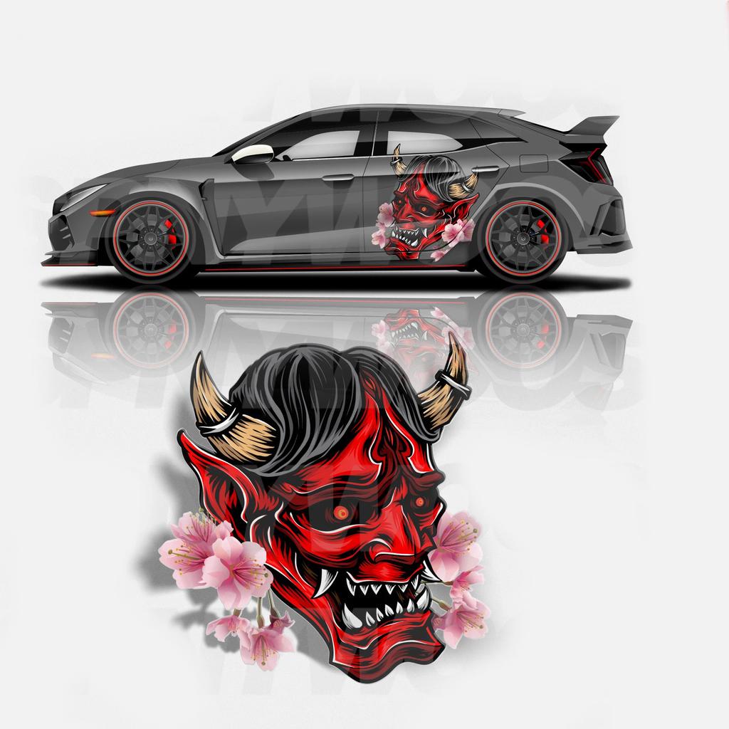 Samurai Car Packaging, Ghost, Japanese Cars, Anime, Car Stickers, Car Decorations