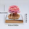 3D Creative Time Piece Calendar 2026 Desk Daily Calendar Decoration with Acrylic Case, Paper Sculpture Non-stick Notes, Paper Carving Art Craft