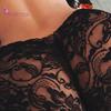Panties Low Briefs Waist Plus Lace Embroidery See-through Ruffles Sexy Size