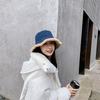 WTEMPO Retro Elegant Warm Thickened Soft Solid Color Windproof Cold-proof Hats Women's Autumn Winter Casual Versatile Plush Denim Hats