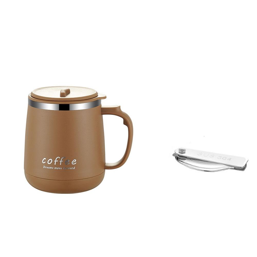 Double-layer Stainless Steel Coffee Mug Large Capacity Insulated Drinking Cup Water Cups  for Home