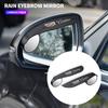 2 Stück Kohlefaser Auto Rückspiegel Seiten Schnee Sonnenschutz Regenabdeckung Auto Spiegel Zubehör für XT5 XT6 ATS XTS SRX XT4 CT5 CT6