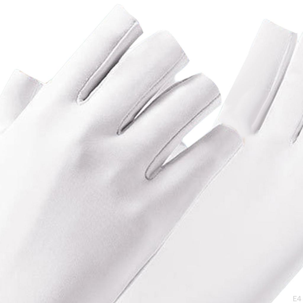 Rękawiczki do manicure żelowego paznokci Lekkie Wielofunkcyjne Bez palców