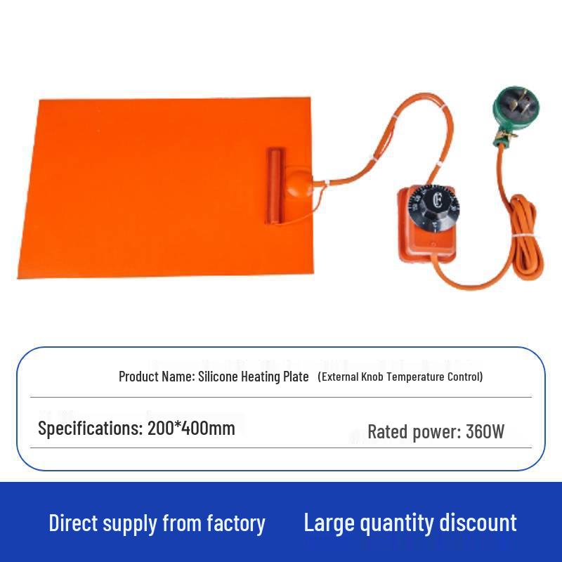 Adjustable Temperature Silicone Heating Pad for Screen Removal