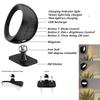 Magnetic 360° Rotation Light 3000mAh Rechargeable Cordless LED Wall Mounted Sconces Lamp for Bedroom Indoor Home