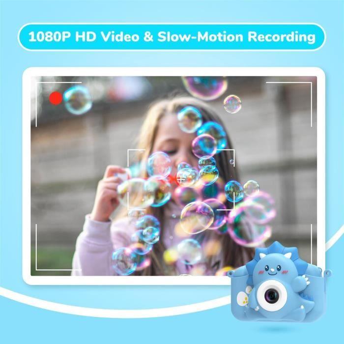 Appareil Photo Numérique - HiMont - X1 - 20MP - 1080P - Bleu - Enfant 3-12 Ans