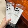 Applicable To Apple 16promax Simple Tpu Transparent IPhone 15 Fine Hole 2.0mm Thickened 13 Mobile Phone Case