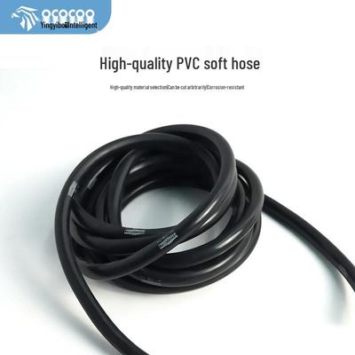 Yingbo N8N6 Schwarzer PVC-Wasserkühlungsschlauch für Hochtemperatur- & Korrosionsbeständige Industrielle Computerkühlung