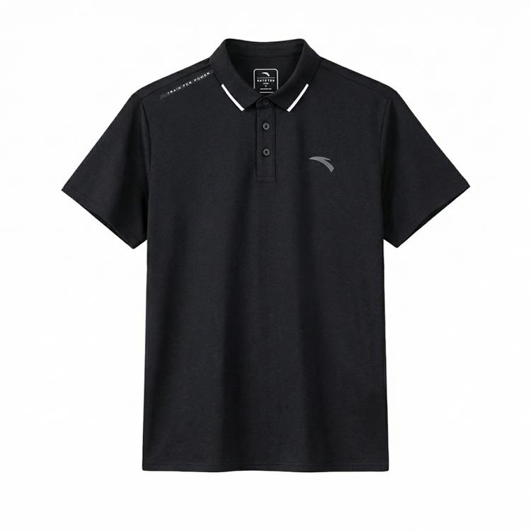 Anta Polo Shirt Men s Basic Black 952627116-4 2XL
