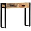 Vidaxl Stolik Typu Konsola, 90 X 30 X 75 Cm, Lite Drewno Mango