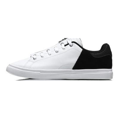 Li Ning Slip Resistant Breathable Lightweight Balance Abrasion Resistant Low Top Skateboard Shoes Unisex AGCN386-1
