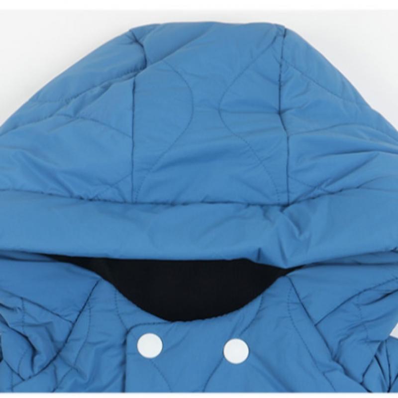 New Balance Kids Layer One Padded Anorak Blue