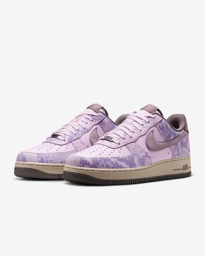 

Nike Air Force 1 Low Purple Snake Taupe Gray HF2898-500 Men s Size EU 40.5 фиолетовый
