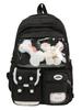 College Style Sweet Cute Girls School Backpack With Nylon For Middle School Students