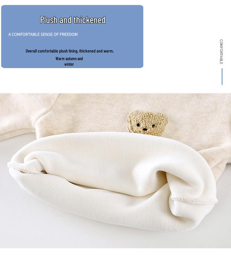 Children's Wool-Silk Koala Fleece Base Layer with Half-High Collar 