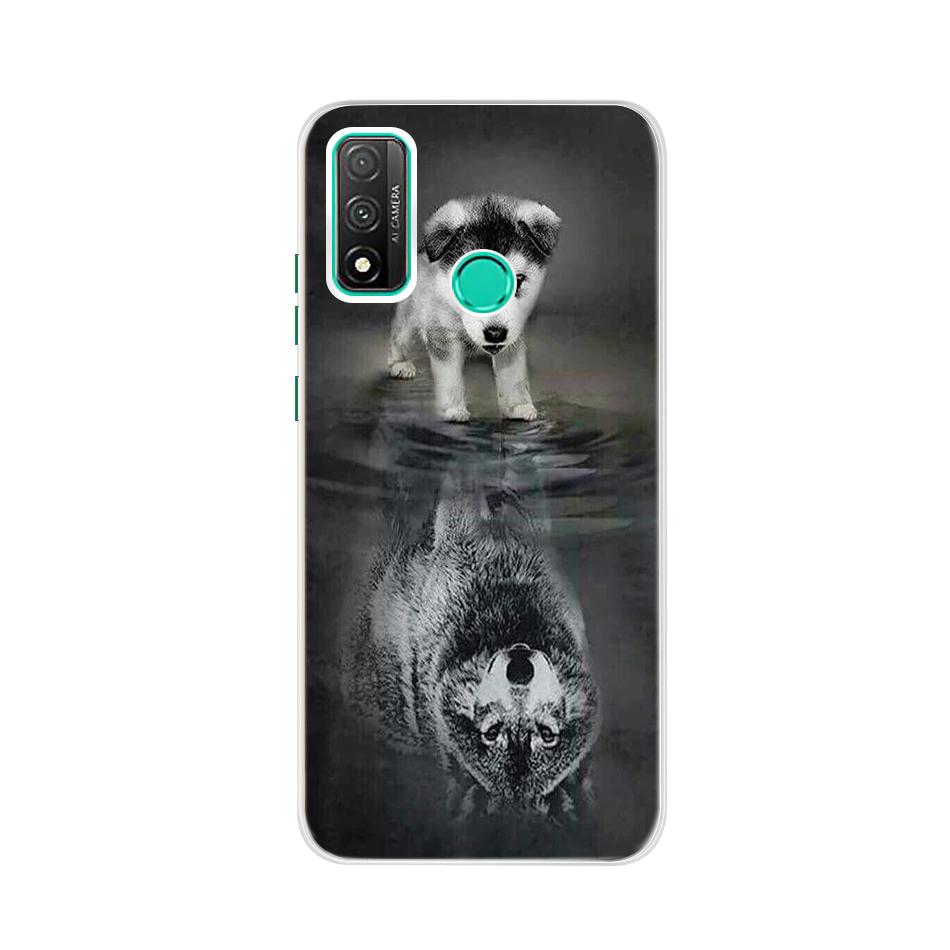 Phone Case For Huawei P smart 2020 Case TPU Silicon Soft Painted Coque Huawei Psmart 2020 POT-LX1A 6.21" Cover Bumper Cases capa