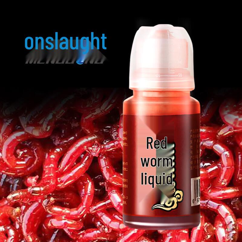 Red Worm Liquid Fishing Attractant