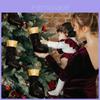 Meias do Zodíaco de Natal Com Elegante Estilo Europeu Para Decoração de Feriado
