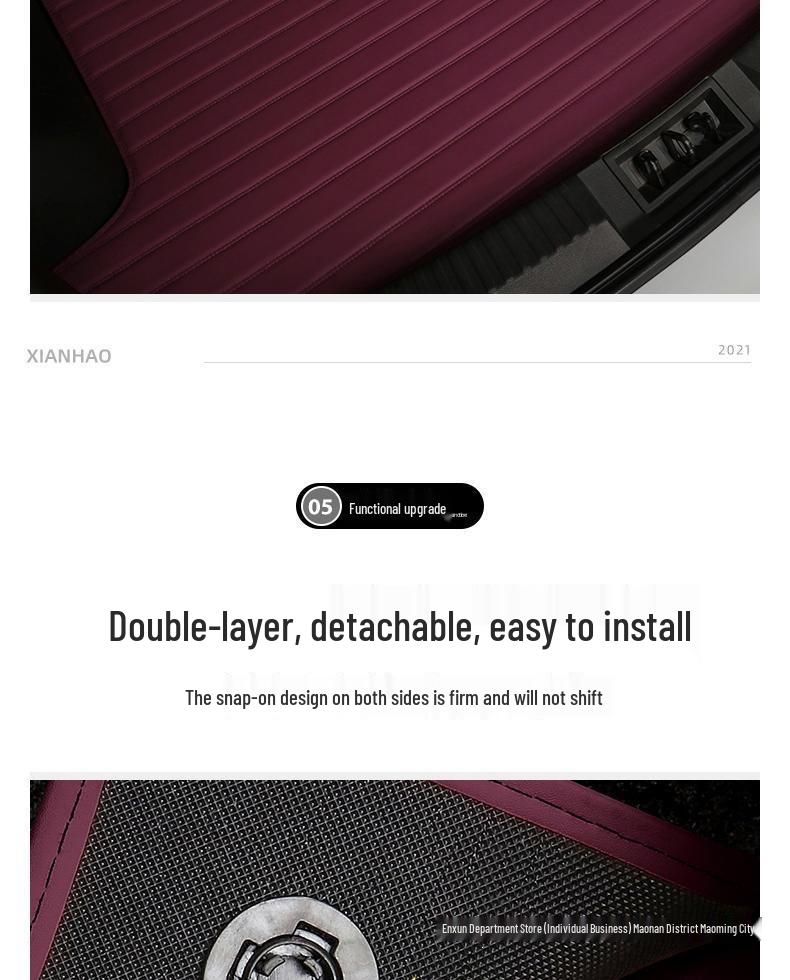 Volkswagen T-Cross Full Coverage Anti-Slip Car Mats, Easy Clean, Wear-Resistant Carpet Style