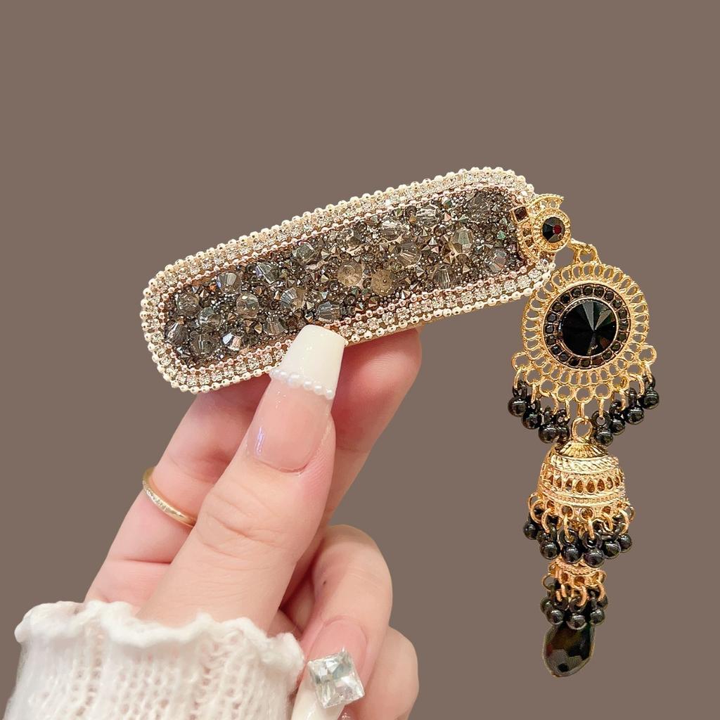 Rhinestone Hair Clip Dazzling Sparkling Hair Clip Crystal Hair Clip Chic For Special Occasions Formal Events Parties