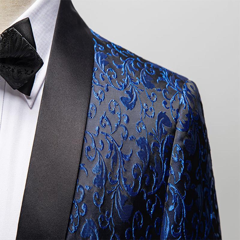 Abiti da uomo di moda 2 pezzi Slim Fit I migliori abiti da uomo Sposo da  sposa Smoking Prom Party Suit Men Blazer (giacca + pantaloni) acquista in  modo economico — spedizione