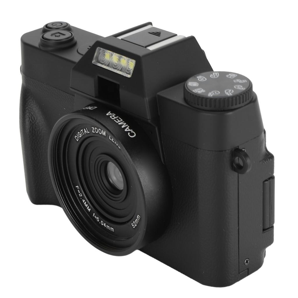 4K Digital Camera with WiFi 75MP 3 Inch IPS HD Screen 16X Digital Zoom Autofocus Flip Screen Camera for Photography