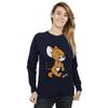 Tom and Jerry Damen Wütende Maus Baumwoll-Sweatshirt