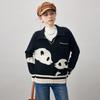 Commong Boca Women's Panda Pattern Cashmere Sweater