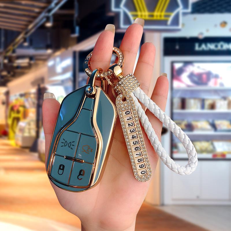 Maserati Key Case for Women - Levante & Ghibli Premium Protection