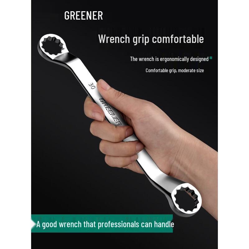 Green Forest 8-Piece Premium Combination Wrench Set