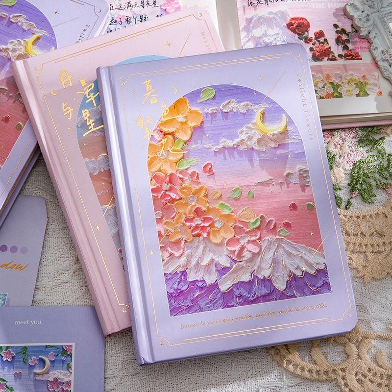 

Справочник Eslite Light and Shadow Dream Series в твердом переплете, творческий справочник, студенческий блокнот, 2 модели