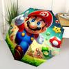 1pc Mario Adventure Automatic Open Umbrella - 8-Rib Compact Foldable Design, Durable Fabric for Casual & Fashion Use, 057