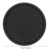 2-4pcs Black Car Auto Cup Holder Anti Slip Insert Coasters Pads Interior Accessories For Most Cups Accessories
