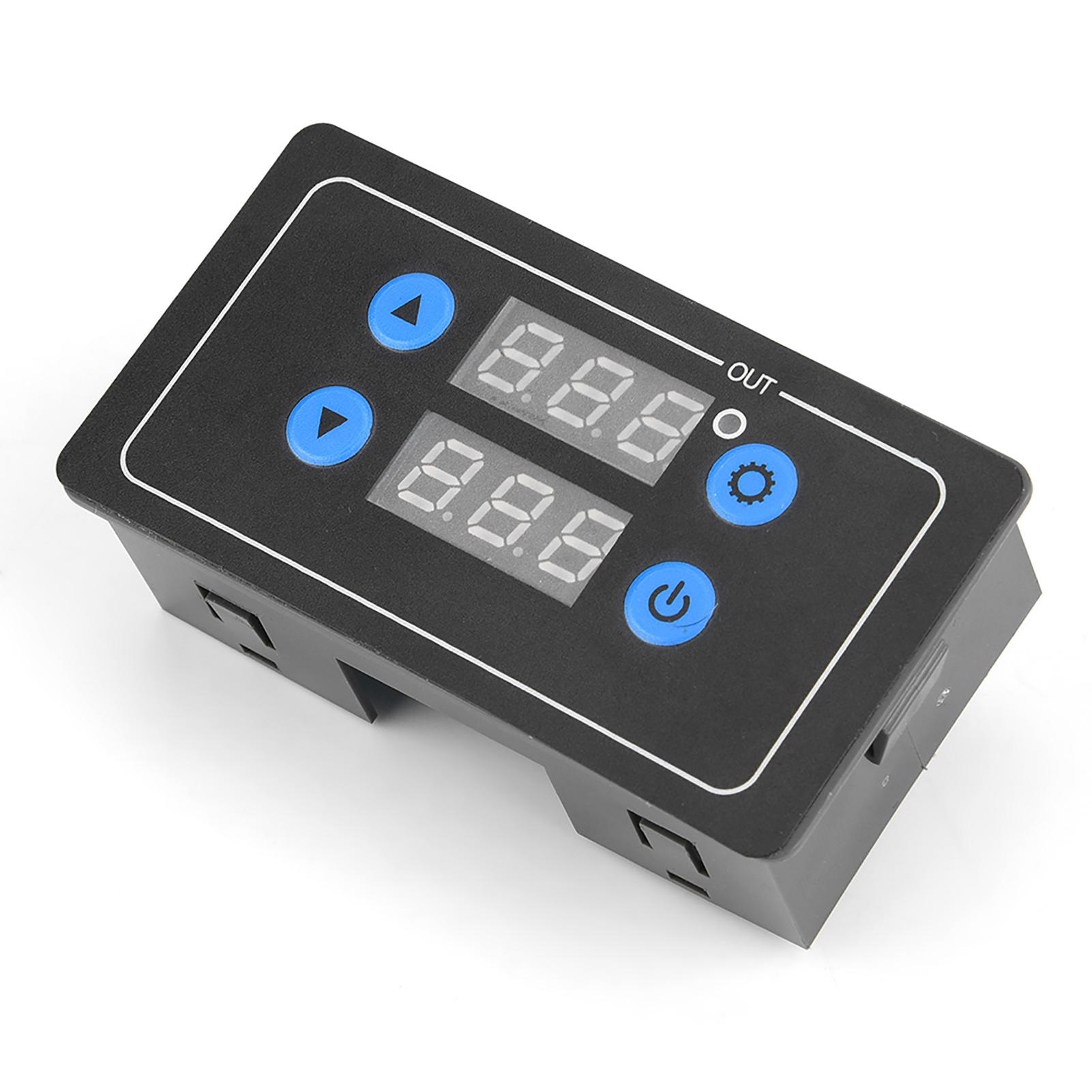 

Digital Cycle Timer Relay Timer Relay YF‑4 Adjustable Cycle Delay Timer Relay Module Digital Display Timing Delay Board 12V 12V