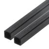 1-3 uds Longitud x 500 mm Tubo Cuadrado de Fibra de Carbono 2x2x1mm 3x3x2mm 4x4x3mm 5x5x4mm 6x6x4mm 6x6x5mm 8x8x6mm 8x8x6.5mm 10x10x8mm