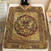 Couverture en flanelle imprimée papillons, confortable et de haute qualité pour toutes les saisons, décoration intérieure, chaleur et confort, idéale comme cadeau de Noël.