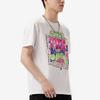 Li-Ning BadFive Trap Graphic Loose Fit T-shirt 'White' Men's AHSS381-1
