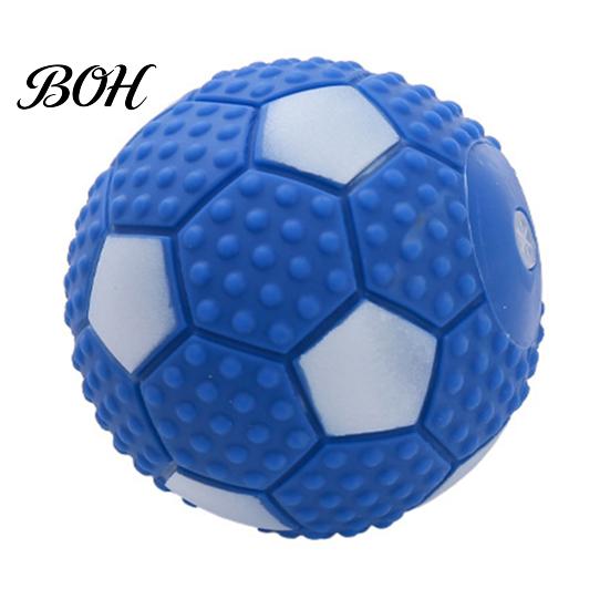 Hundekauball Spielzeugball, Geräuscherzeugender Gummi Langlebiges Haustiersicheres Spielzeug, Reinigt Zähne Interaktives Training Outdoor-Spiel Reinigung