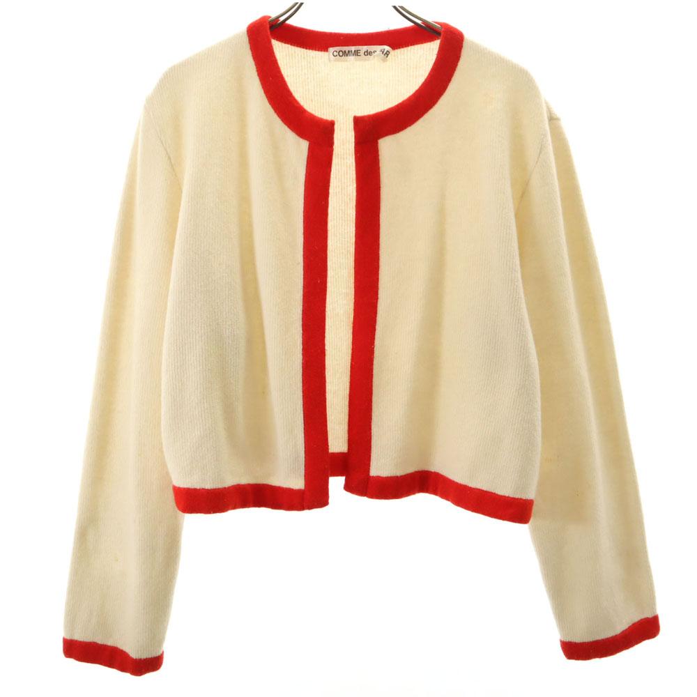COMME des GARCONS 88AW Vintage Made in Japan Long sleeve piping cardigan Women Used